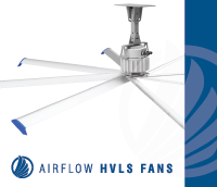 Picture of Airflow HVLS Fan with logo